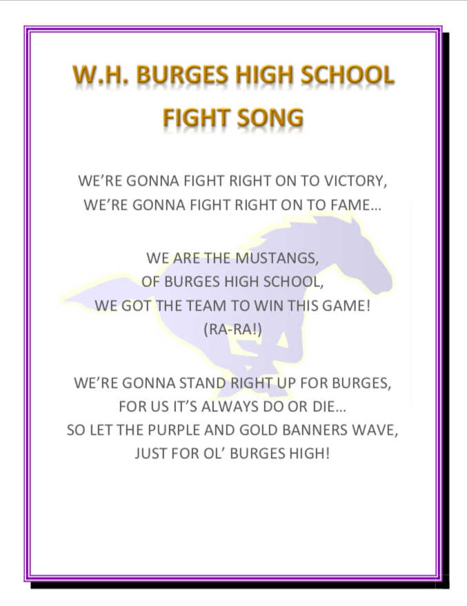W.H. Burges Fight Song
